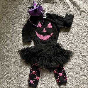 🌼 3 for $20! 🎃 Jack-o-lantern Halloween outfit